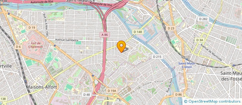 localisation de l'entreprise MONSIEUR BAOHAI SUN  MAISONS-ALFORT