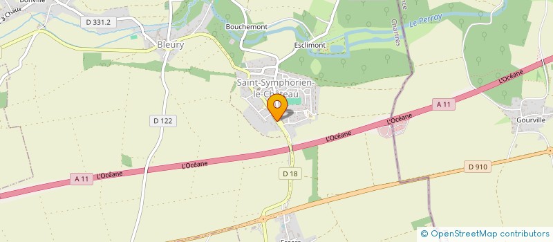 localisation de l'entreprise MONSIEUR BAOWENDSOM SONDO  AUNEAU-BLEURY-SAINT-SYMPHORIEN