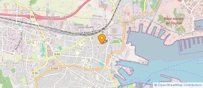 localisation de l'entreprise MONSIEUR BAPALAN GOMIS  LA SEYNE-SUR-MER