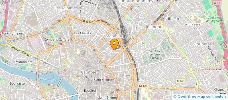 localisation de l'entreprise MONSIEUR BAPPY COSTA  TOULOUSE