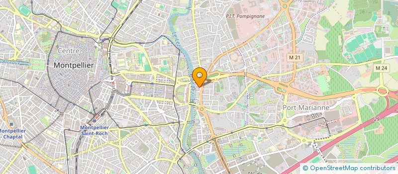 localisation de l'entreprise MONSIEUR BAPTHISTE DESVEAUX à MONTPELLIER