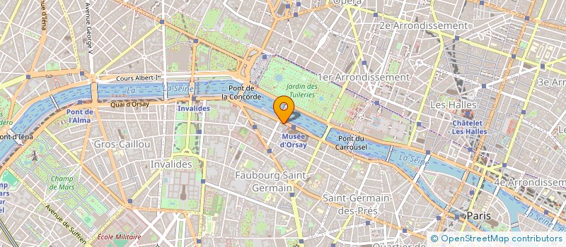 localisation de l'entreprise MONSIEUR BAPTIST AGOSTINI  PARIS