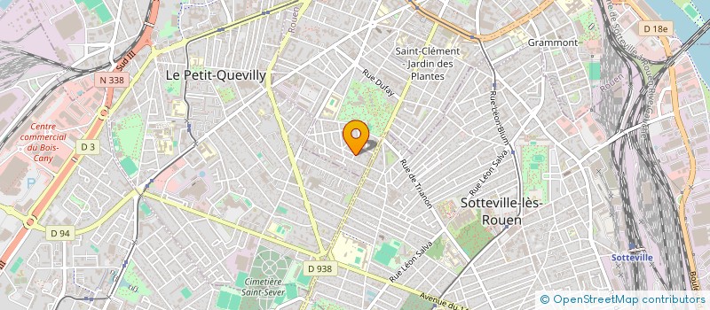 localisation de l'entreprise MONSIEUR BAPTISTE ABERT à ROUEN
