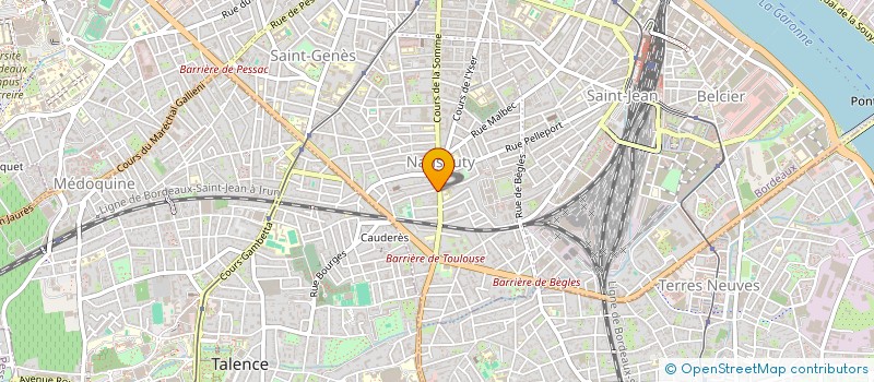 localisation de l'entreprise MONSIEUR BAPTISTE ABRIOUX  BORDEAUX