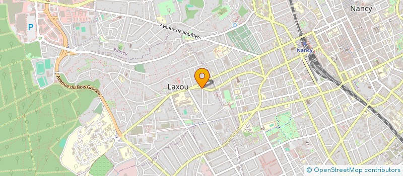 localisation de l'entreprise MONSIEUR BAPTISTE ACCOLAS  LAXOU