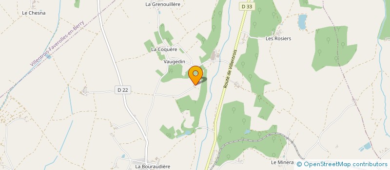 localisation de l'entreprise MONSIEUR BAPTISTE ACHART à VILLENTROIS-FAVEROLLES-EN-BERRY