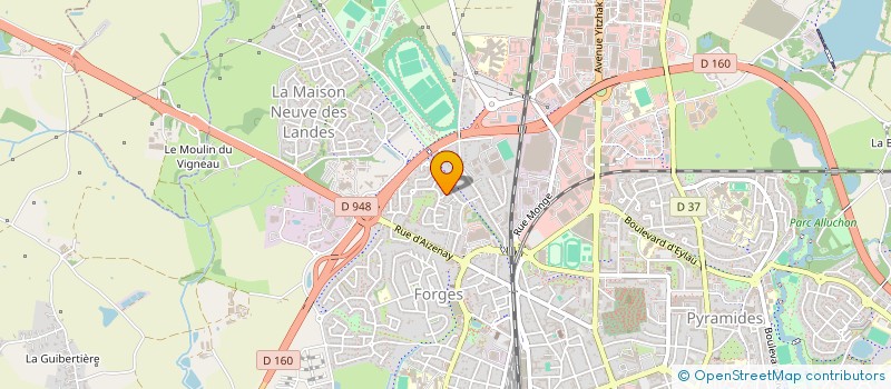 localisation de l'entreprise MONSIEUR BAPTISTE AMPHOUX à LA ROCHE-SUR-YON