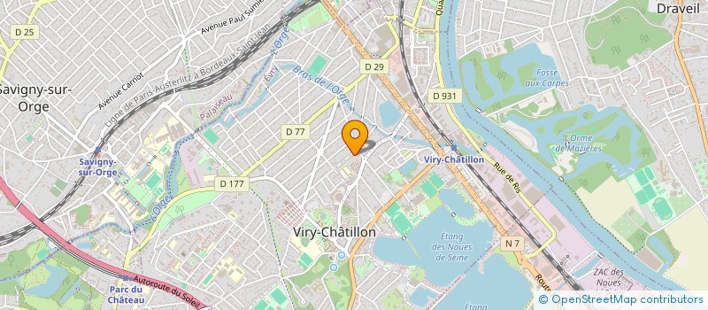 localisation de l'entreprise MONSIEUR BAPTISTE APPADOURAI à VIRY-CHATILLON