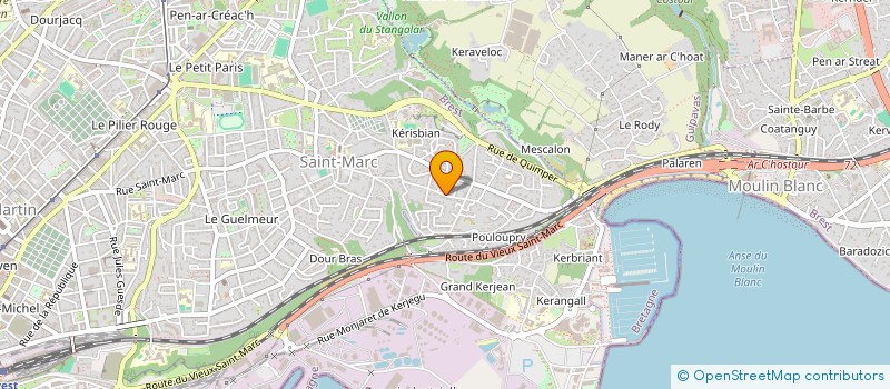 localisation de l'entreprise MONSIEUR BAPTISTE APPRIOU à BREST