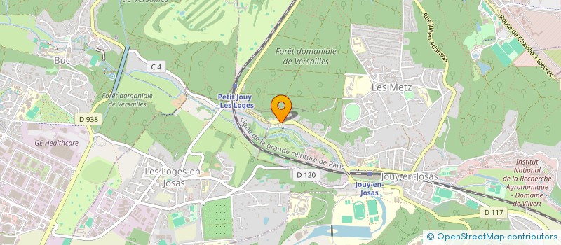 localisation de l'entreprise MONSIEUR BAPTISTE ARFEUX  JOUY-EN-JOSAS