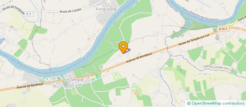 localisation de l'entreprise MONSIEUR BAPTISTE ATANASSIAN  LE TEMPLE-SUR-LOT