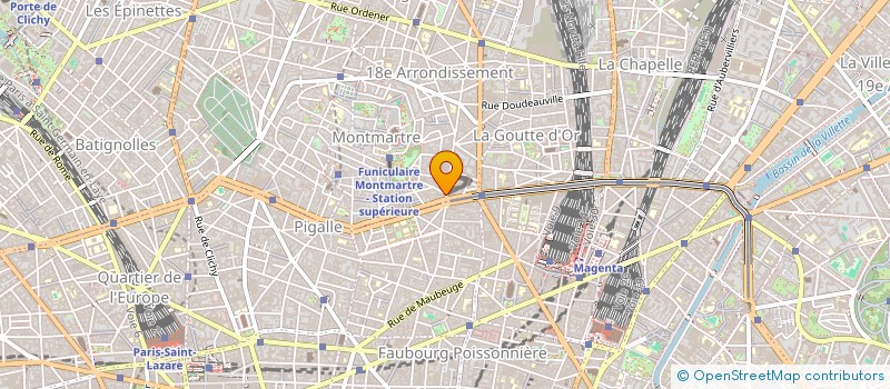 localisation de l'entreprise MONSIEUR BAPTISTE AUCLAIR  PARIS