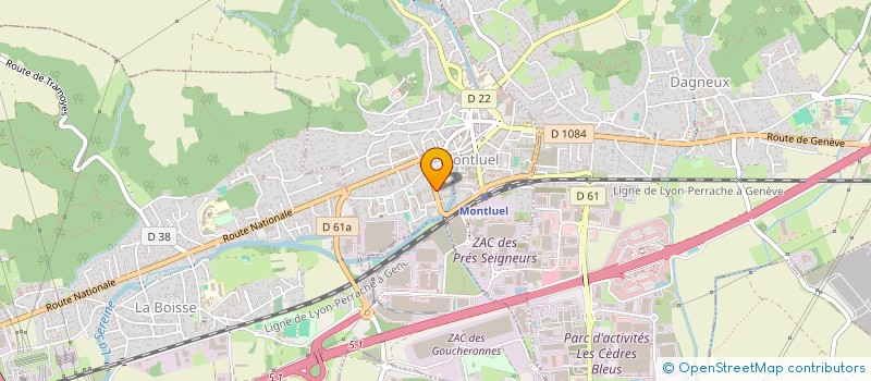localisation de l'entreprise MONSIEUR BAPTISTE AUFAURE à MONTLUEL