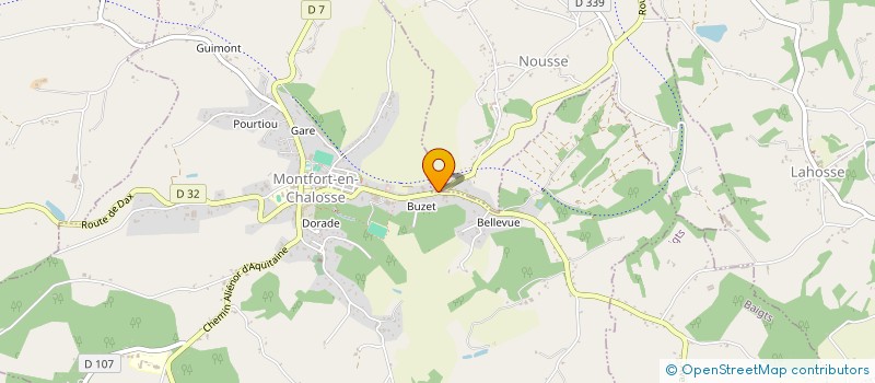 localisation de l'entreprise MONSIEUR BAPTISTE AUPETIT à PAU