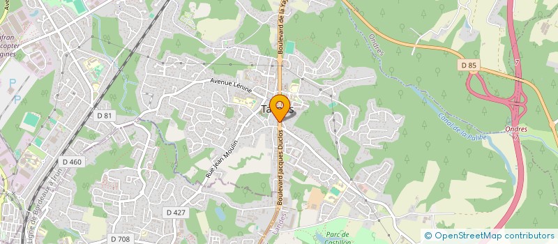 localisation de l'entreprise MONSIEUR BAPTISTE BACO  ANGLET