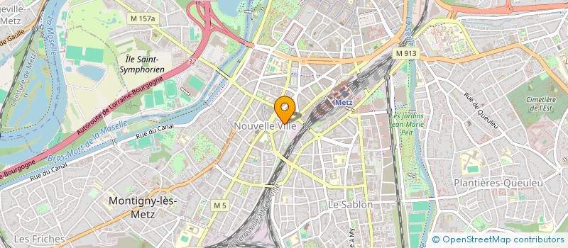 localisation de l'entreprise MONSIEUR BAPTISTE BAILLY  METZ