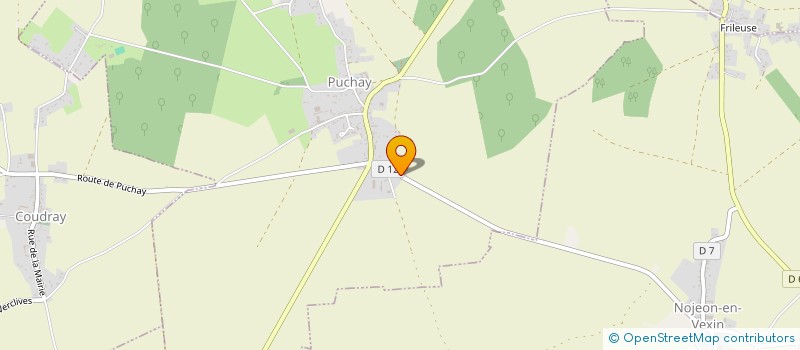 localisation de l'entreprise MONSIEUR BAPTISTE BAPTISTE  PUCHAY