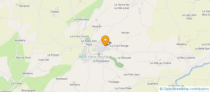 localisation de l'entreprise MONSIEUR BAPTISTE BARACH  LE VIEUX-BOURG