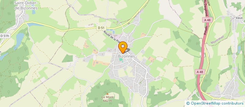 localisation de l'entreprise MONSIEUR BAPTISTE BARBIER  BIZONNES