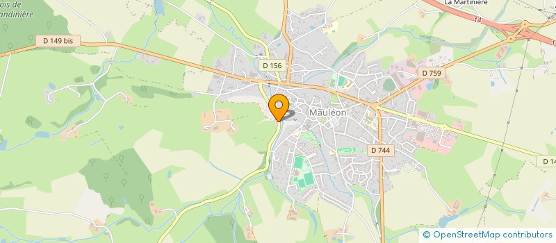 localisation de l'entreprise MONSIEUR BAPTISTE BARON  MAULEON