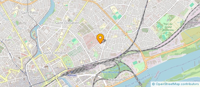 localisation de l'entreprise MONSIEUR BAPTISTE BAROTIN à NANTES
