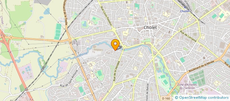 localisation de l'entreprise MONSIEUR BAPTISTE BARRE à CHOLET