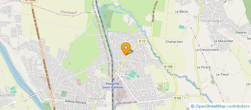 localisation de l'entreprise MONSIEUR BAPTISTE BEAUFORT  VEAUCHE