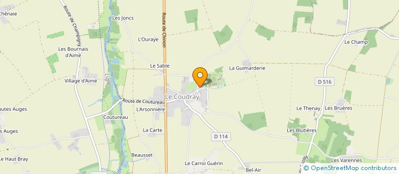 localisation de l'entreprise MONSIEUR BAPTISTE BEAUVILLAIN  LEMERE