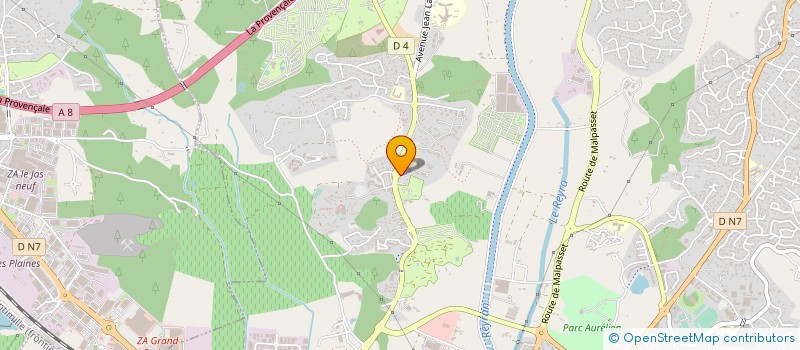 localisation de l'entreprise MONSIEUR BAPTISTE BEGNIS à FREJUS