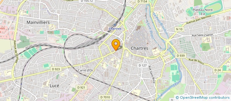 localisation de l'entreprise MONSIEUR BAPTISTE BEGUERIE à CHARTRES