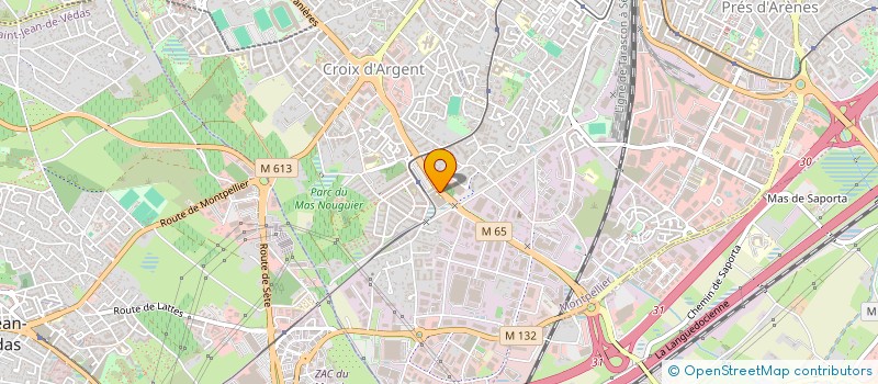 localisation de l'entreprise MONSIEUR BAPTISTE BENAZECH à MONTPELLIER