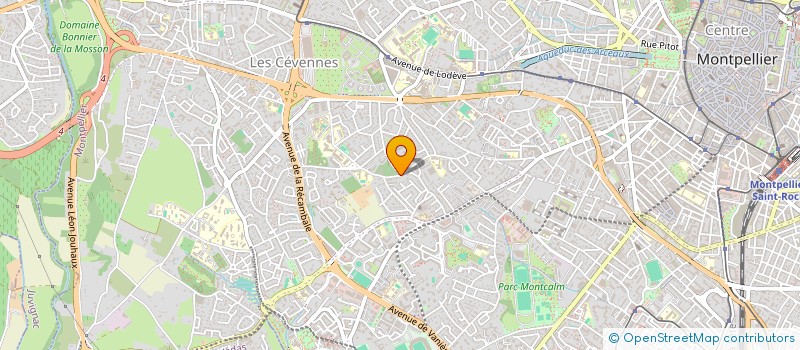 localisation de l'entreprise MONSIEUR BAPTISTE BERARD à MONTPELLIER