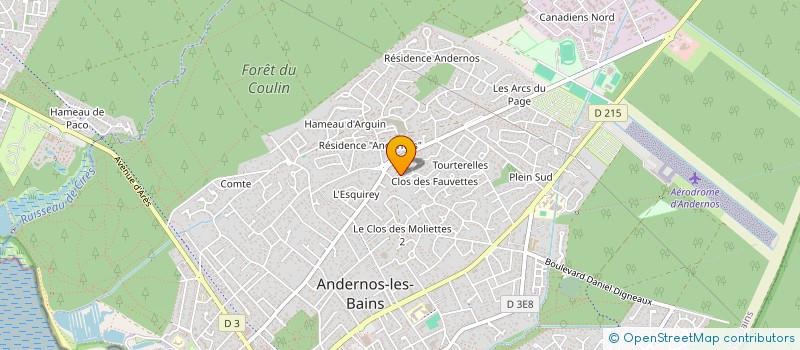 localisation de l'entreprise MONSIEUR BAPTISTE BERBILLE  AUDENGE