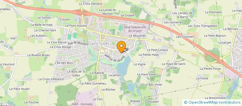 localisation de l'entreprise MONSIEUR BAPTISTE BERRUEL à SAINT-GILLES