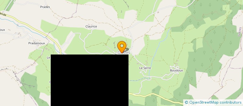 localisation de l'entreprise MONSIEUR BAPTISTE BESSE  GREZES