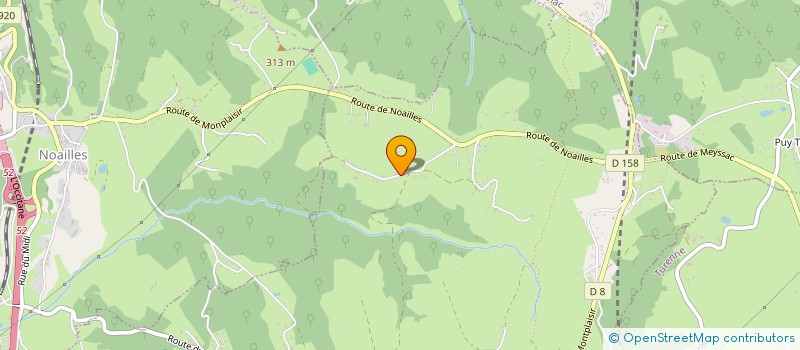 localisation de l'entreprise MONSIEUR BAPTISTE BESSE  JUGEALS-NAZARETH