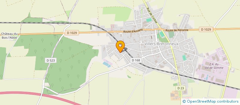 localisation de l'entreprise MONSIEUR BAPTISTE BIGAND à VILLERS-BRETONNEUX