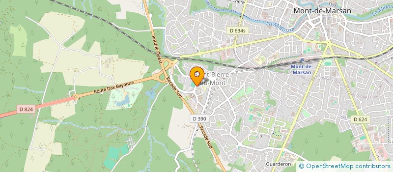 localisation de l'entreprise MONSIEUR BAPTISTE BINSON  SAINT-PIERRE-DU-MONT