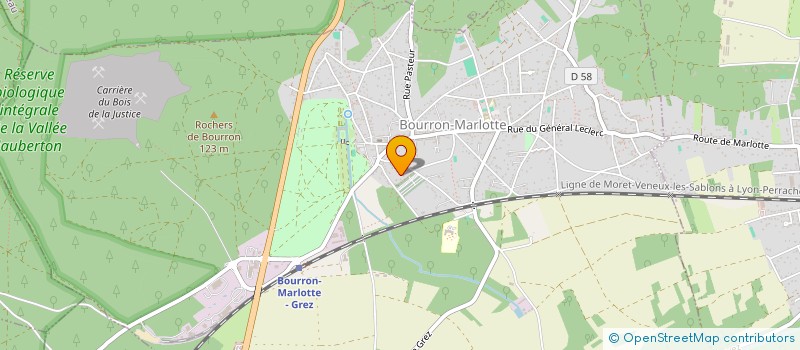 localisation de l'entreprise MONSIEUR BAPTISTE BISCHOFF à BOURRON-MARLOTTE
