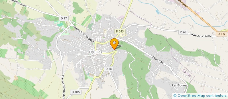 localisation de l'entreprise MONSIEUR BAPTISTE BLANCHARD  EGUILLES