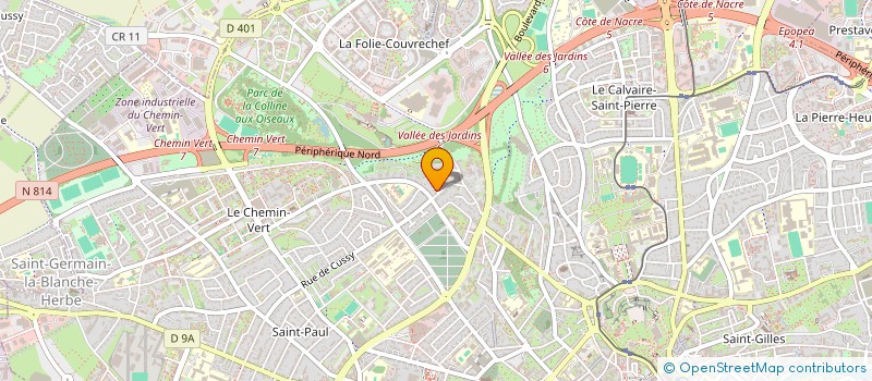 localisation de l'entreprise MONSIEUR BAPTISTE BLAZEWICZ à CAEN