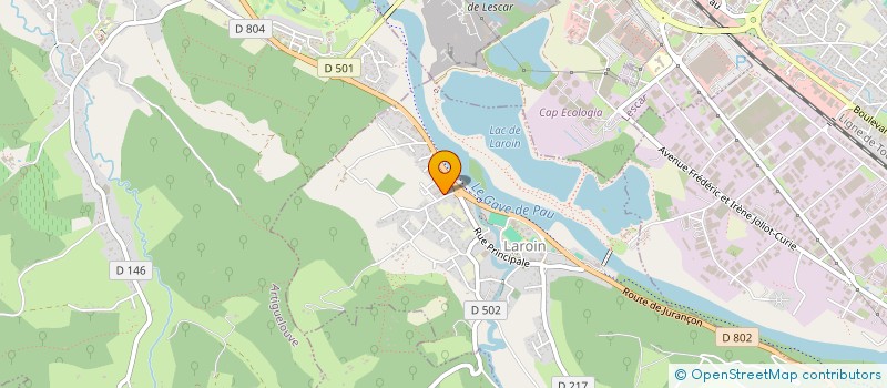 localisation de l'entreprise MONSIEUR BAPTISTE BOIRIE  LONS