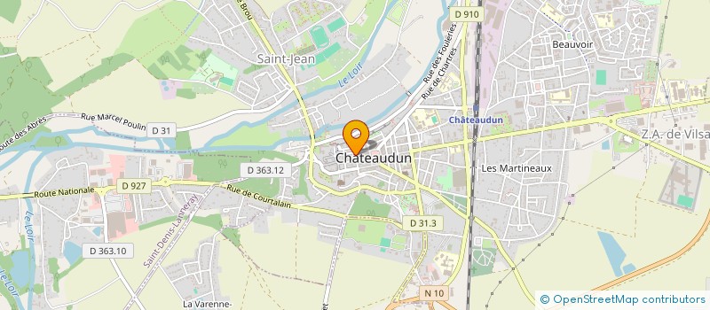 localisation de l'entreprise MONSIEUR BAPTISTE BOISSERIE à CHATEAUDUN