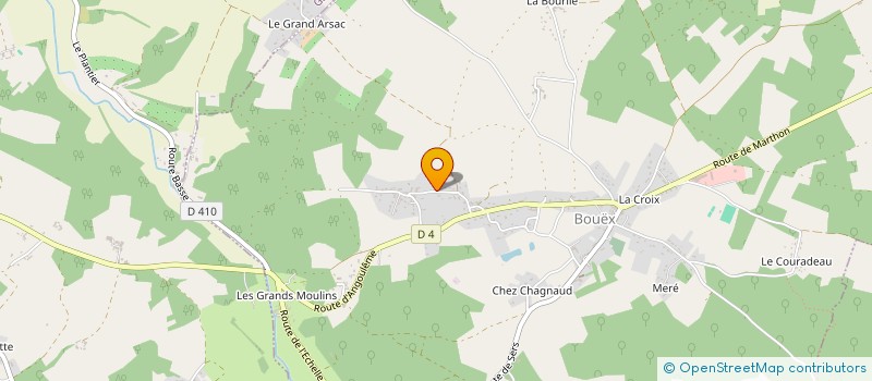 localisation de l'entreprise MONSIEUR BAPTISTE BONIS  BOUEX
