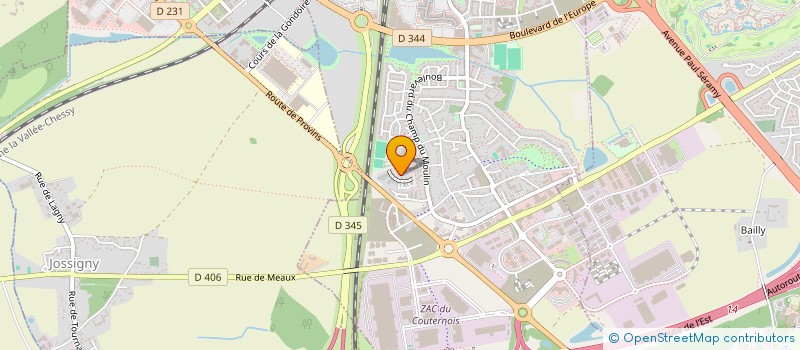 localisation de l'entreprise MONSIEUR BAPTISTE BONNARD  SERRIS