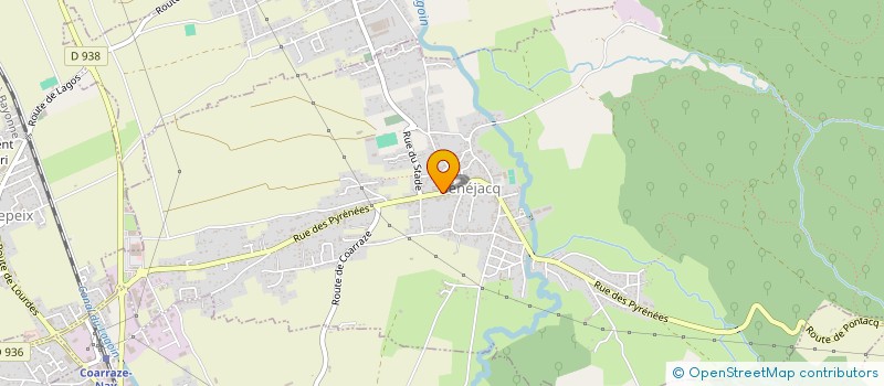 localisation de l'entreprise MONSIEUR BAPTISTE BORDENAVE LAGAU à BENEJACQ