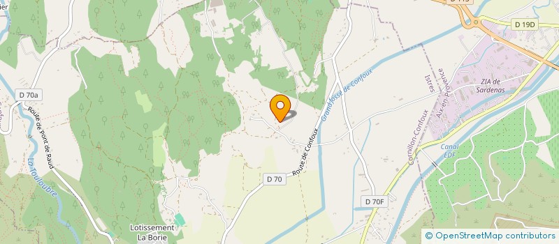 localisation de l'entreprise MONSIEUR BAPTISTE BORGHINO à CORNILLON-CONFOUX