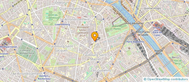 localisation de l'entreprise MONSIEUR BAPTISTE BOUTIN  PARIS