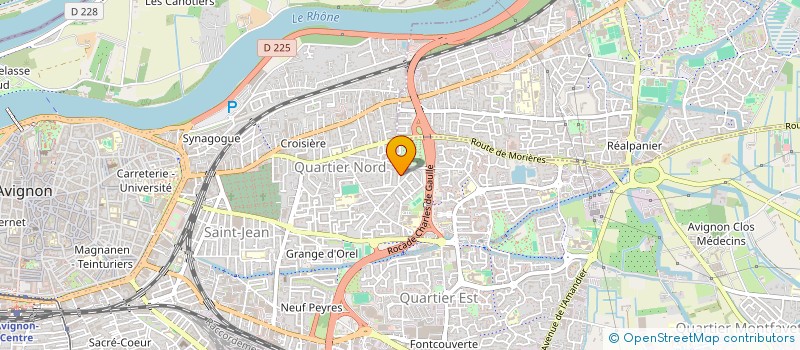 localisation de l'entreprise MONSIEUR BAPTISTE BRANCACCIO  AVIGNON