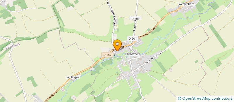 localisation de l'entreprise MONSIEUR BAPTISTE BRICHE  DELETTES